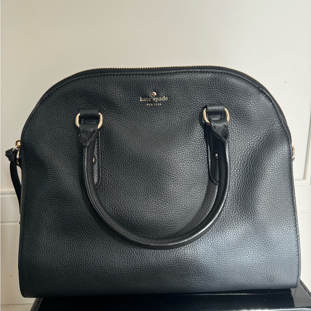 kate spade new york - Leather Larchmont Avenue Reiley Satchel